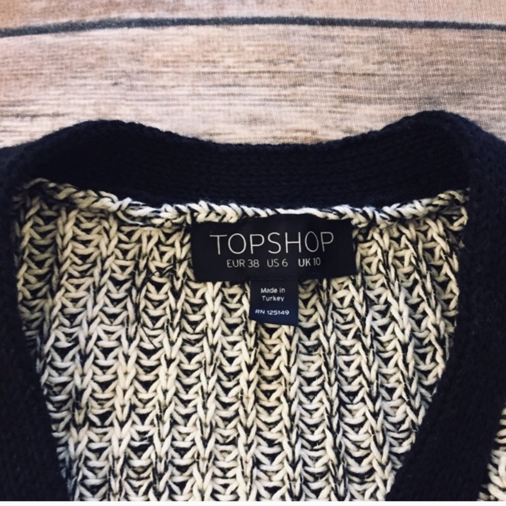 Top Shop Work Cardigan - Picture 3 of 4